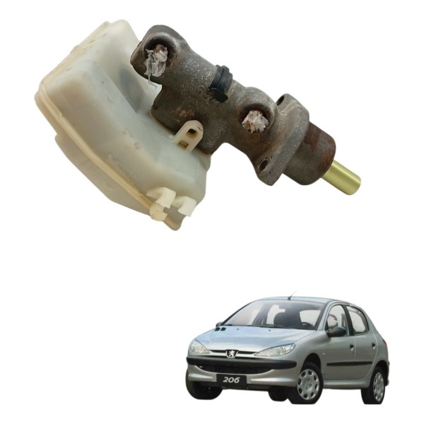 Cilindro Mestre Freio Reservatorio Peugeot 206 2072004 2005