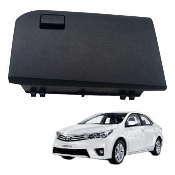 Tampa Porta Luvas Toyota Corolla 2016 2017 2018 2019 Detalhe