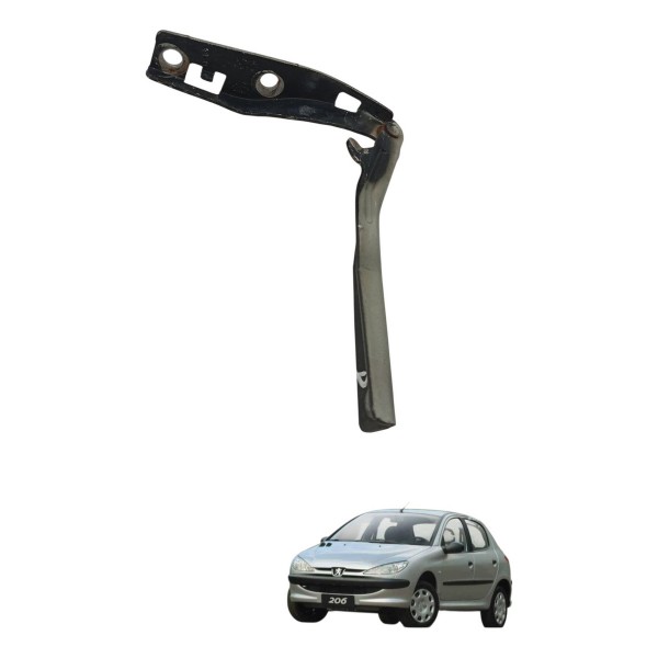 Dobradiça Direita Capo Peugeot 206 1.4 2005 2006 2007 2008