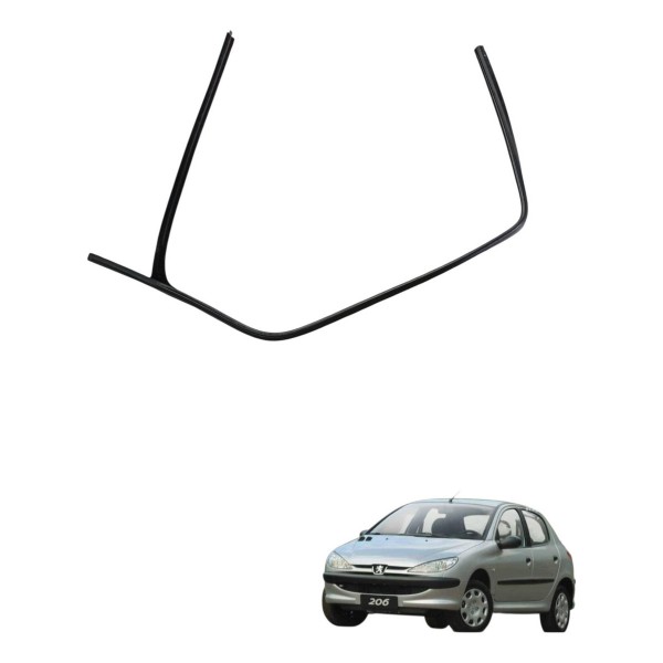 Guarnição Porta Traseira Direita Peugeot 206 2004 2005 2006