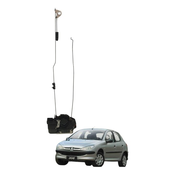 Fechadura Traseira Direita Peugeot 206 2004 2005 2006 2007