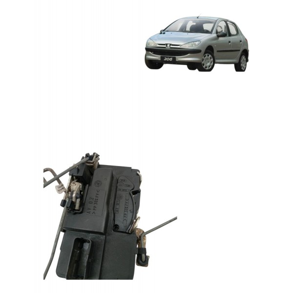 Fechadura Dianteira Direita Peugeot 206 2004 2005 2006 2007