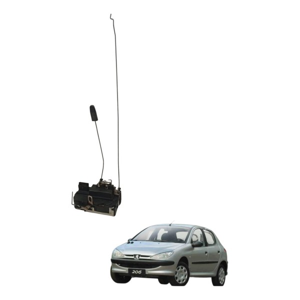 Fechadura Dianteira Direita Peugeot 206 2004 2005 2006 2007