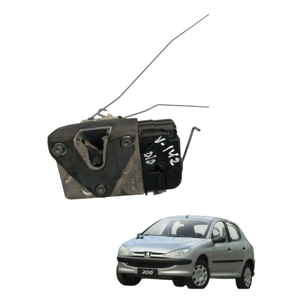 Fechadura Dianteira Direita Peugeot 206 2004 2005 2006 2007