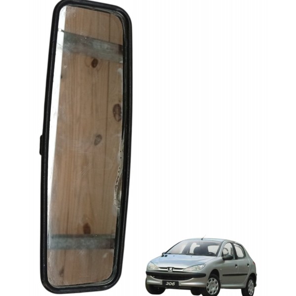 Retrovisor Interno Peugeot 206 2003 2004 2005 2006 Detalhe