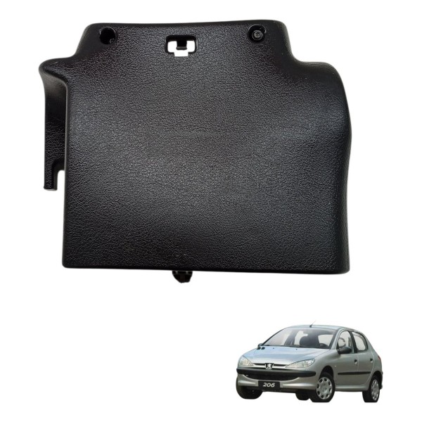 Moldura Inferior Coluna Direção Peugeot 206 2004 2005 2006