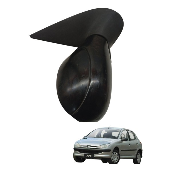 Retrovisor Esquerdo Peugeot 206 2003 2004 2005 2006 2007