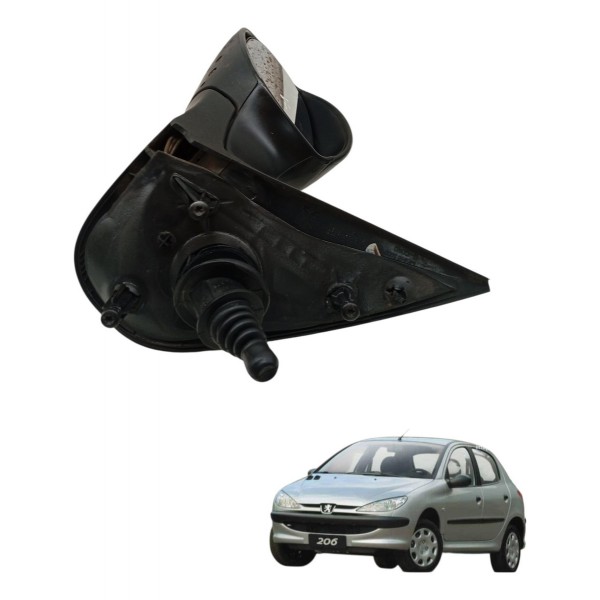 Retrovisor Direito Peugeot 206 2003 2004 2005 2006 2007