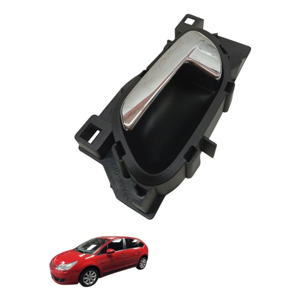 Maçaneta Interna Traseira Esquerda Citroen C4 Glx 2013 2014