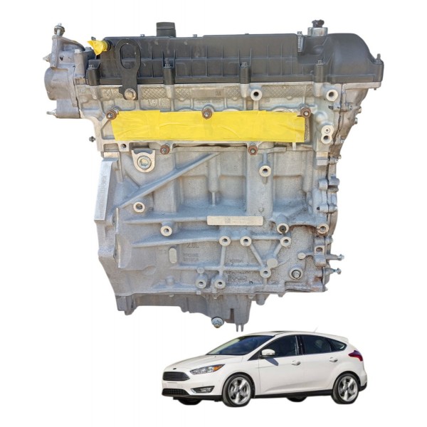 Motor Parcial Ford Focus 2.0 16v Powershift 2014 2015