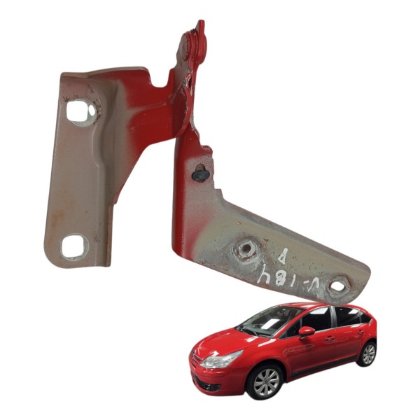 Dobradiça Esquerda Capô Citroen C4 Glx Hatch 2013 2014 2015