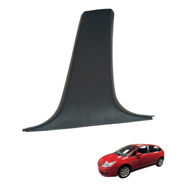 Moldura Inferior Direita Coluna Citroen C4 Glx Hatch 2013