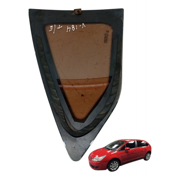 Vidro Fixo Traseiro Esquerdo Citroen C4 Glx 2013 2014 2015
