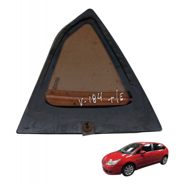 Vidro Fixo Traseiro Esquerdo Citroen C4 Glx 2013 2014 2015