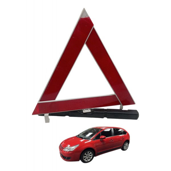 Triangulo Sinalização Segurança Citroen C4 Glx 2013 2014