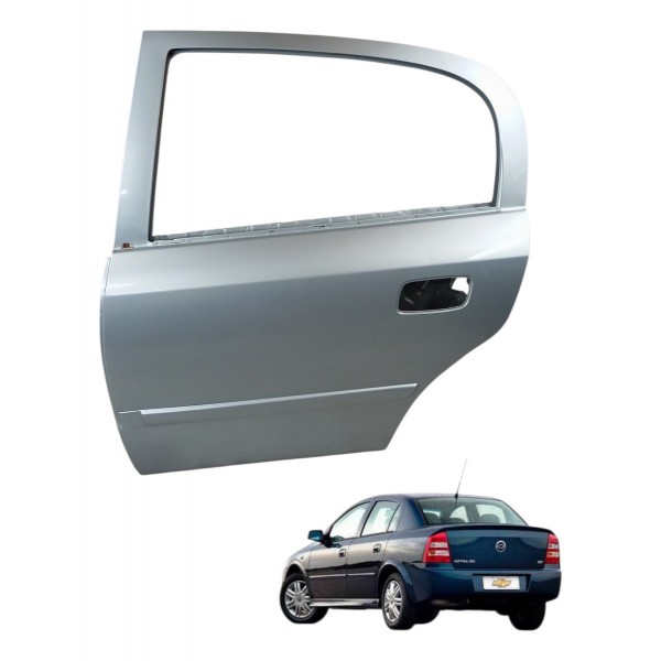 Porta Traseira Esquerda Gm Astra Hatch 4p 2008 Detalhe Traseira Esquerdo