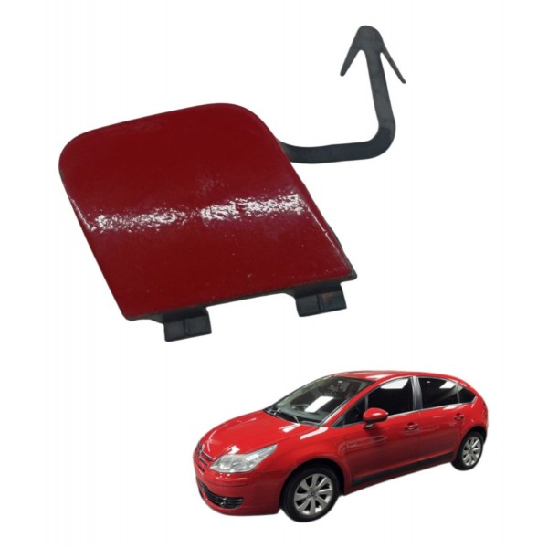 Tampa Reboque Parachoque Dianteiro Citroen C4 Glx 2013 2014