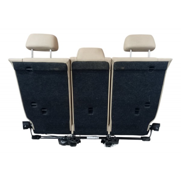 Jogo Bancos Couro Bmw X1 S Drive 2.0 N20 2013 2014 Detalhe Creme