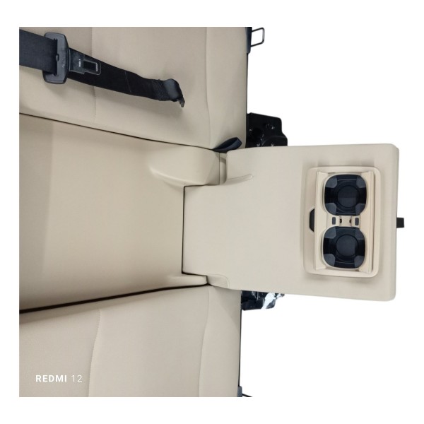 Jogo Bancos Couro Bmw X1 S Drive 2.0 N20 2013 2014 Detalhe Creme
