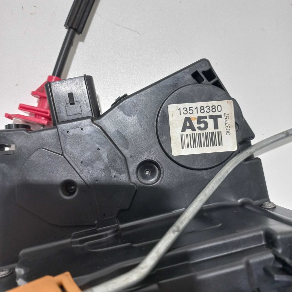 Fechadura Elétrica Porta Dianteira Esquerda Gm Onix 2019 Preto