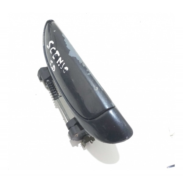 Maçaneta Externa Traseira Direita Renault Scenic 2002 Preto