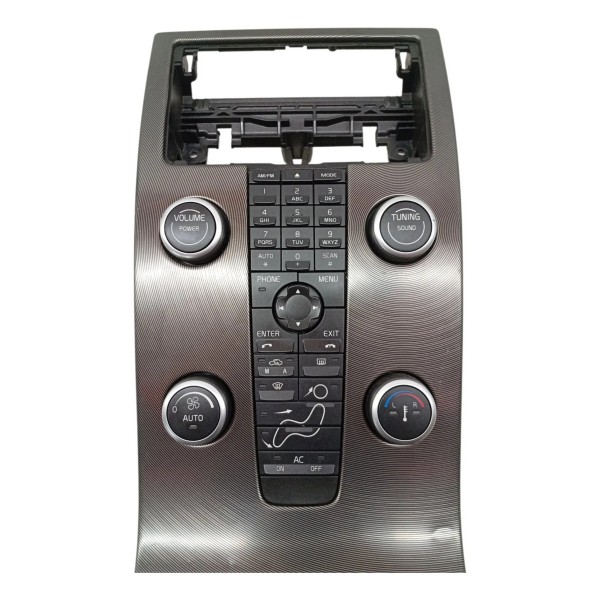 Moldura Comando Ar Multifunção Volvo C30 2.5 2010 Detalhe