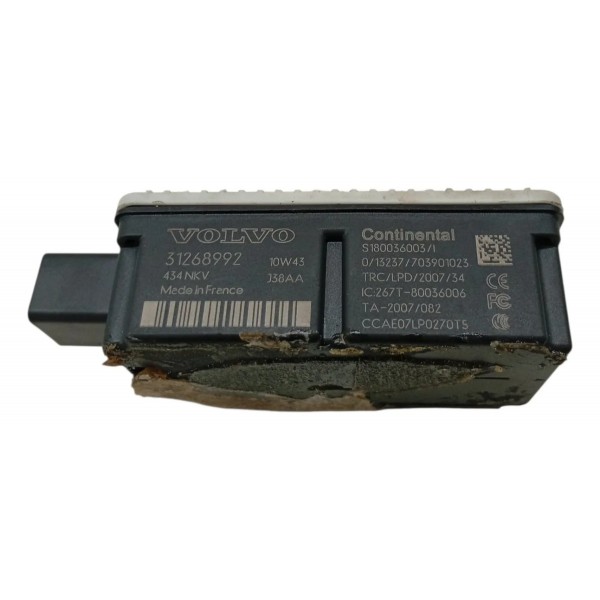 Modulo Sensor Chave Volvo C30 T5 2.5 2008 2009 2010 2011