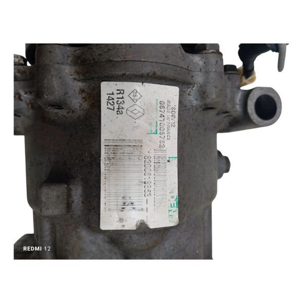 Compressor Ar Condicionado Renault Clio 1.0 16v 2008 Usado