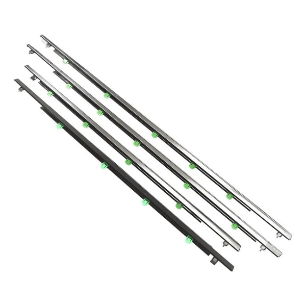 Jogo Pestanas Externas Kit 4 Portas Honda Cr-v 2007 A 2011