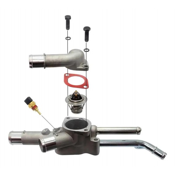 Carcaça Com Válvula Termostática Tucson 2.0 16v 2006 A 2016