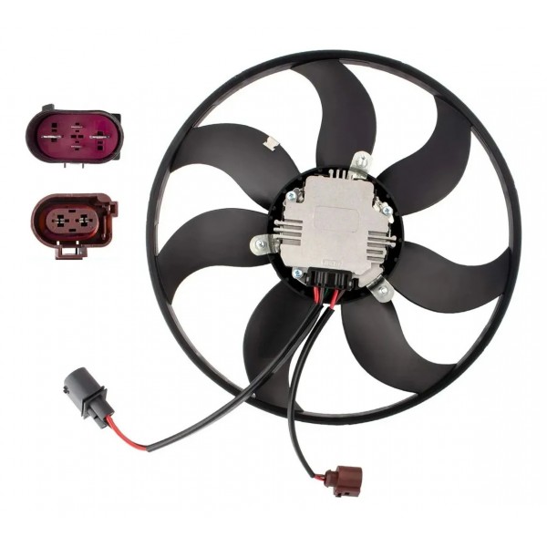 Ventoinha Maior Com Módulo Vw Tiguan 2.0 Tsi 2009 A 2016