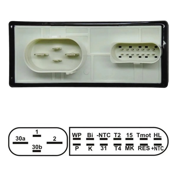 Módulo Relé Ventoinha Audi A3 Vw Bora Golf 1j0919506k