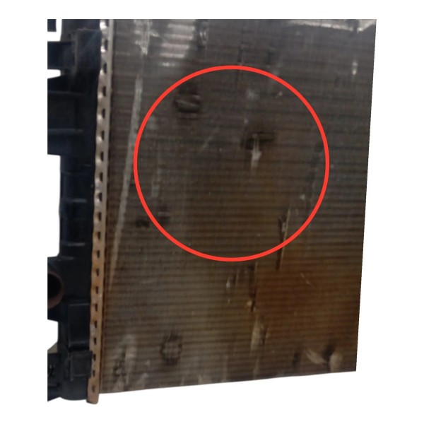 Radiador Agua Motor Chevrolet Agile 1.4 2012 2013 Detalhe