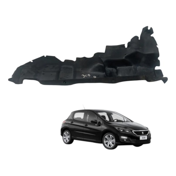 Defletor Direito Radiador Peugeot 308 2.0 2011 2012 2013