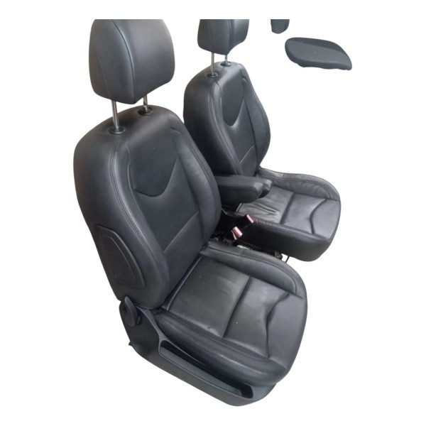 Jogo Banco Couro Completo Peugeot 308 2.0 Allure 2013 Preto