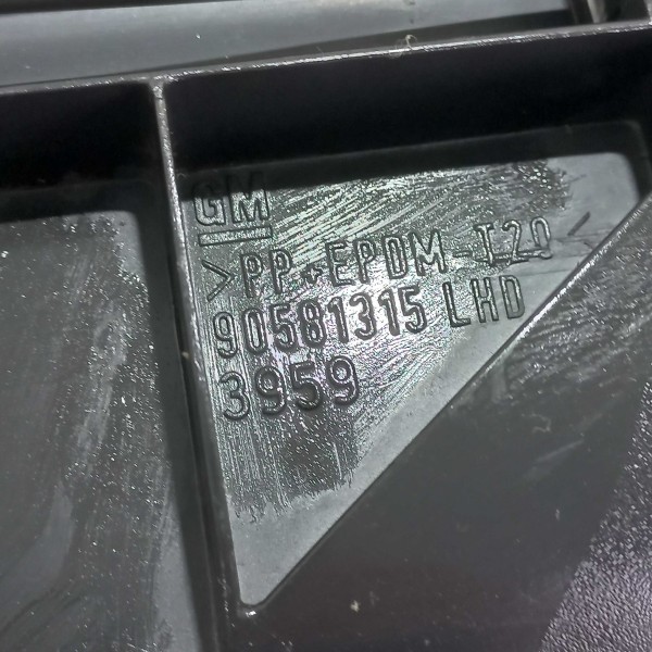 Moldura Coluna Direção Gm Zafira 2002 2.0