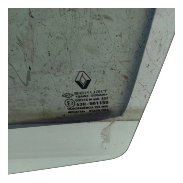 Vidro Porta Dianteiro Esquerdo Renault Clio 1.0 2005 2006