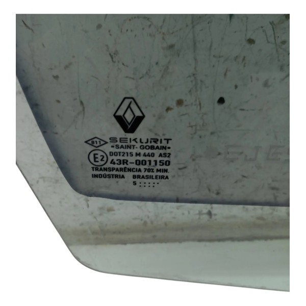 Vidro Porta Dianteiro Direito Renult Clio 1.0 2005 2006