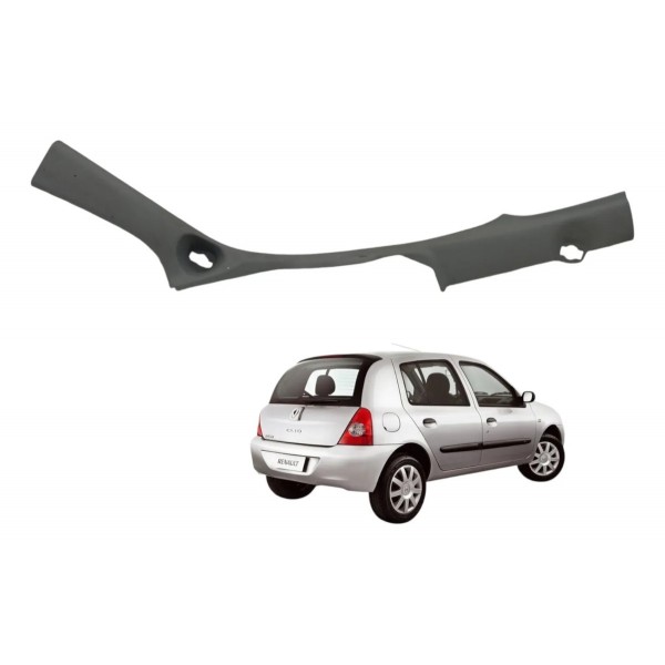 Soleira Porta Traseira Direita Renault Clio 1.0 2006 2007 Cinza