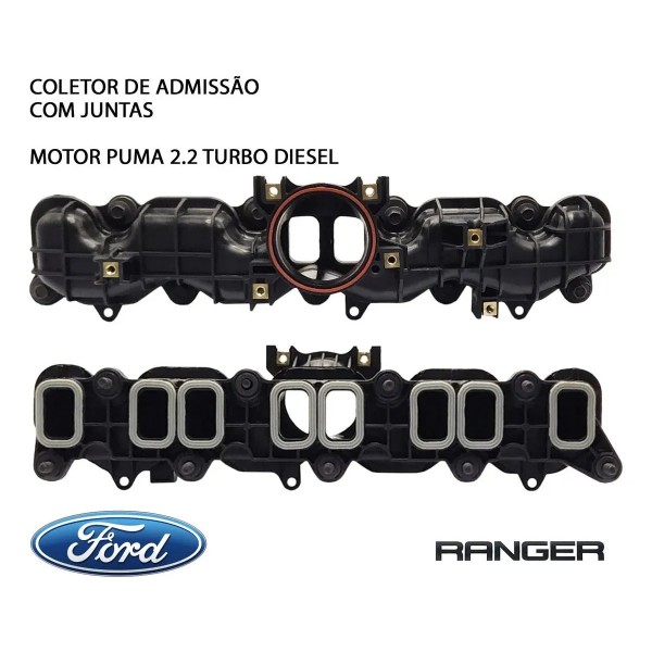 Coletor Admissão Ranger 2.2 2013 2014 2015 2016