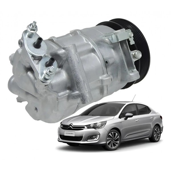 Compressor Ar Condicionado Citroen C4 Lounge Thp 2014-2021