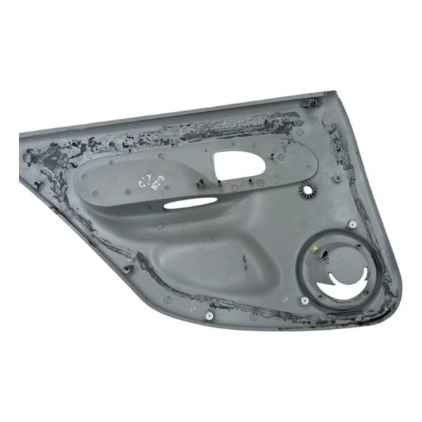 Forro Porta Traseira Direita Renault Clio 1.0 2005 2006 2007 Cinza