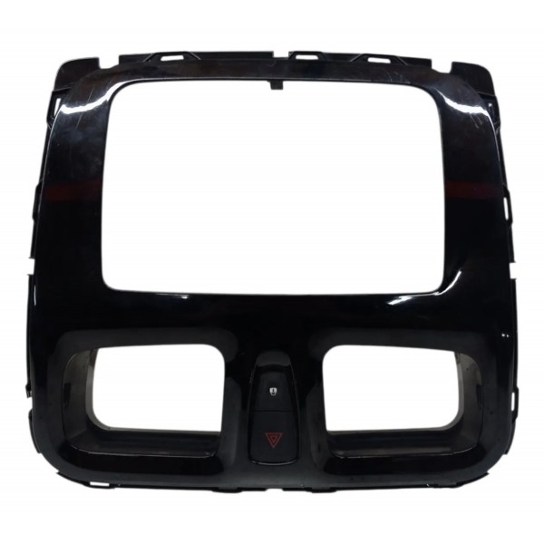 Moldura Painel Central Difusor Renault Logan Sandero 2016