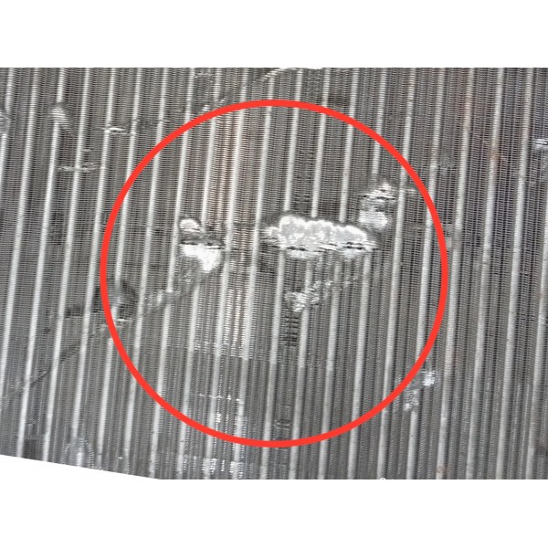 Radiador Agua Motor Renault Scenic 1.6 2003 2004 Detalhe