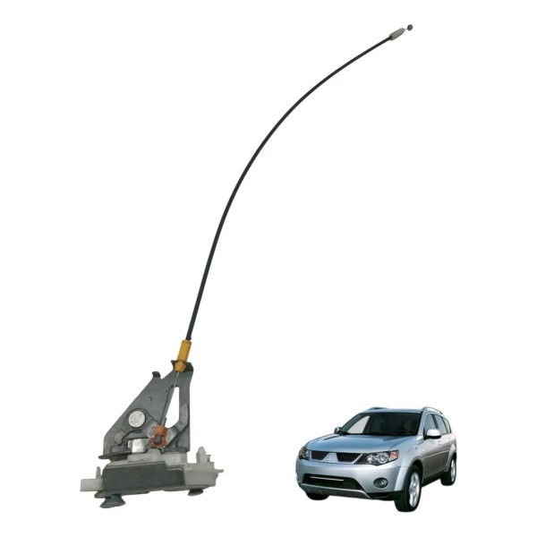 Fechadura Esquerda Tampa Inferior Mitsubishi Outlander 2010