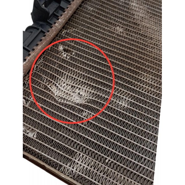 Radiador Agua Motor Ford Ka 1.0 2015 2016 2017 Detalhe