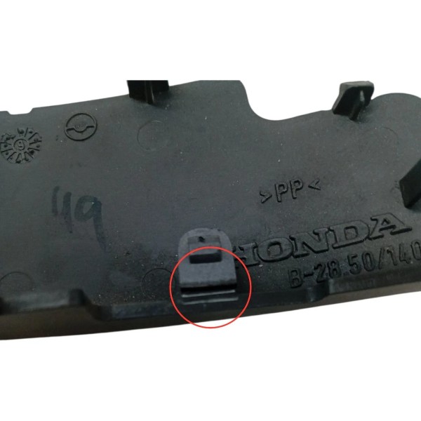 Tampa Acabqamento Volante Direção Honda Fit 2007 Detalhe