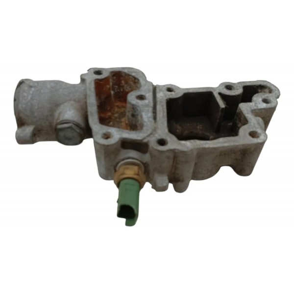 Carcaça Válvula Termostática Peugeot 206 1.4 2006 Detalhe