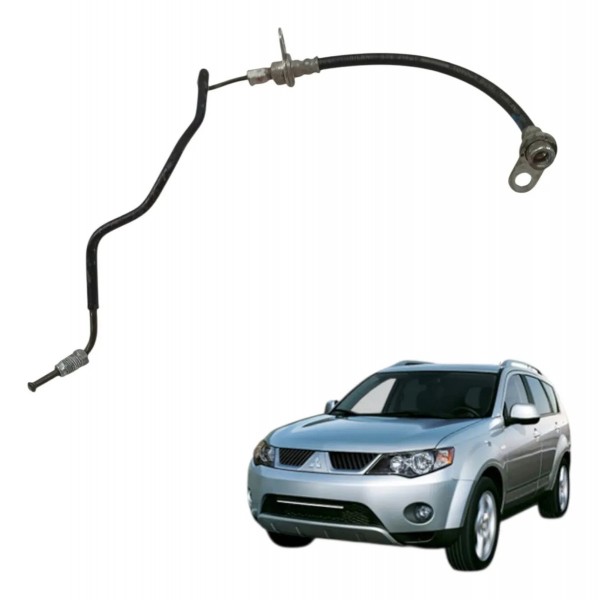Tubo Freio Traseirodireito Mitsubishi Outlander 3.0 2010