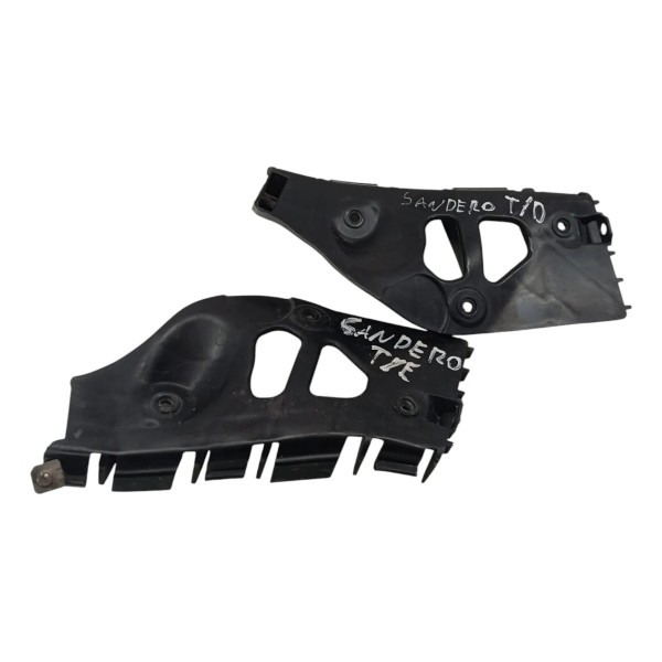 Par Guia Parachoque Traseiro Renault Sandero 2012 2013 2014